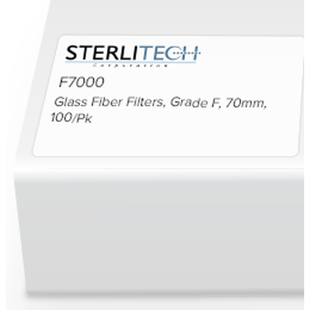 Grade F Borosilicate Glass Microfiber, 70mm, 100/Pk